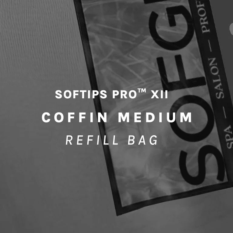 SOFGEL - SOFTIPS PRO XII Standard Coffin Medium Refill Bag
