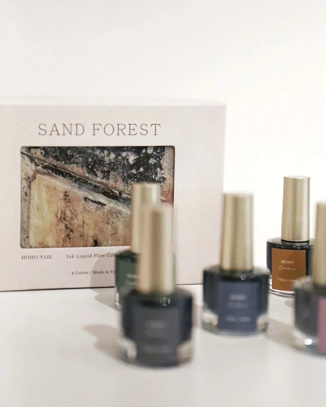 Hohonail x Cookie Sand Forest Smudging Ink (CE01-CE06)