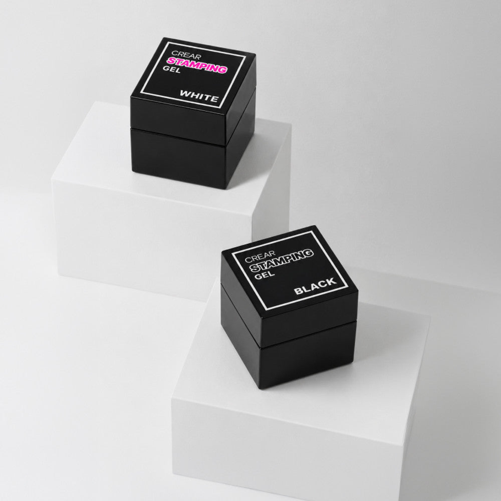 CREAR - Stamping Gel White + Black