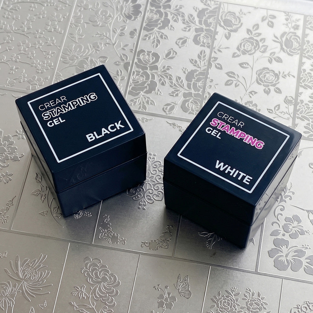 CREAR - Stamping Gel White + Black
