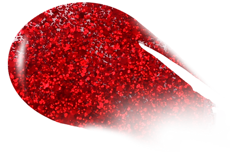 [MG010] SIGNATURE GLITTER - Red (12ml)