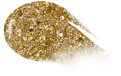 [MG008] SIGNATURE GLITTER - Gold (12ml)