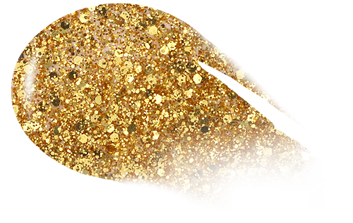 [MG007] SIGNATURE GLITTER - Yellow Gold (12ml)