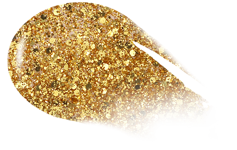 [MG007] SIGNATURE GLITTER - Yellow Gold (12ml)