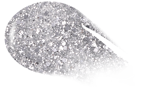 [MG004] SIGNATURE GLITTER - Silver (12ml)