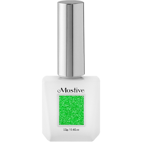 [MG028] SIGNATURE GLITTER - Fluorescent Light Green (12ml)