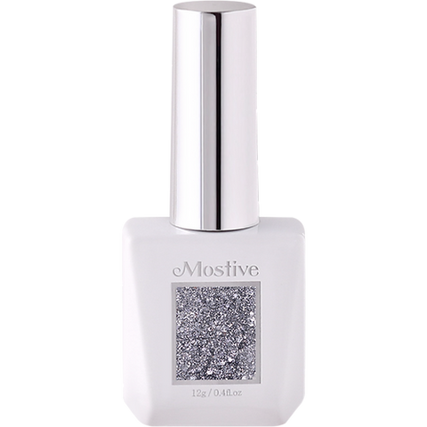 [MG025] SIGNATURE GLITTER - Metal Silver (12ml)