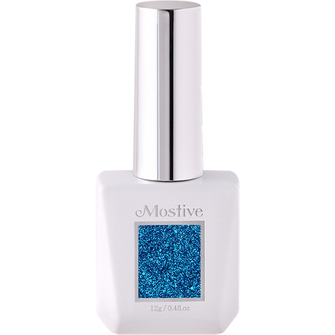 [MG018] SIGNATURE GLITTER - Aqua Blue (12ml)