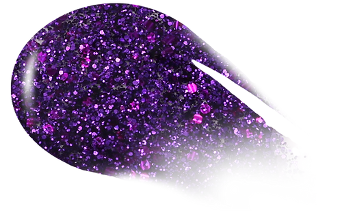 [MG020] SIGNATURE GLITTER - Purple (12ml)