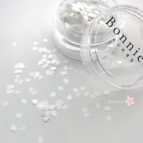 Bonniebee Cherry Blossom Glitters (White)