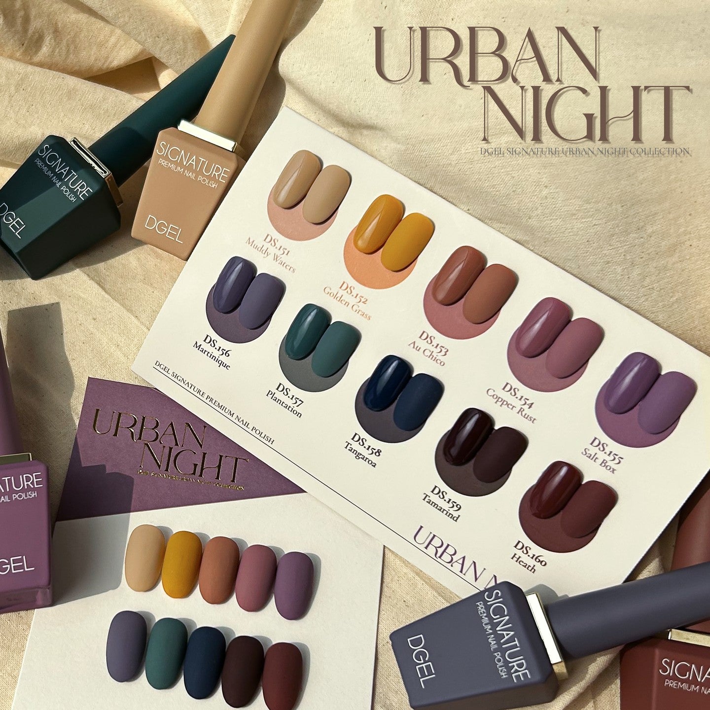 DGEL Signature Urban Night Collection (Individual Colors/Set)