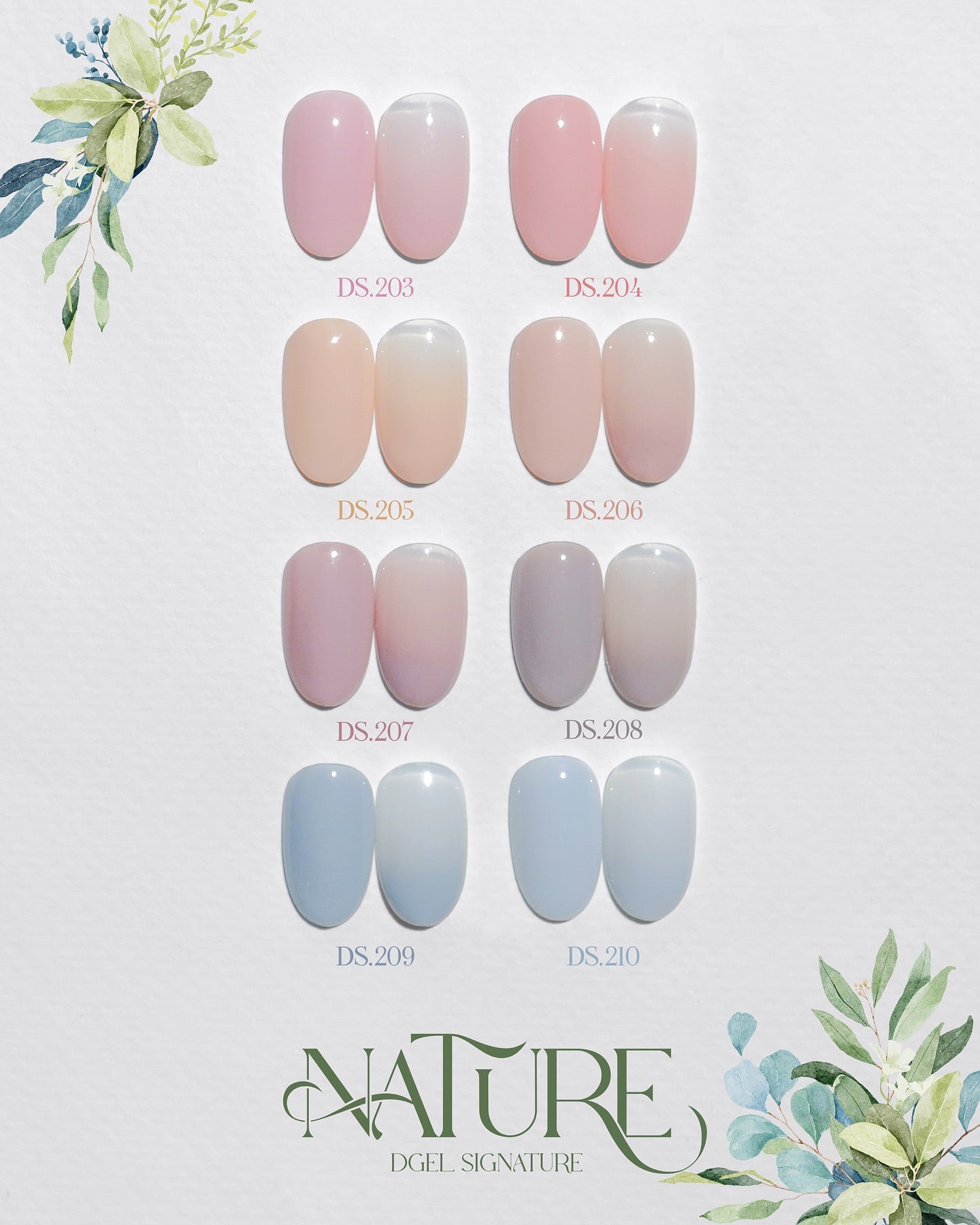 DGEL Signature Nature Collection (Individual Colors/Set)