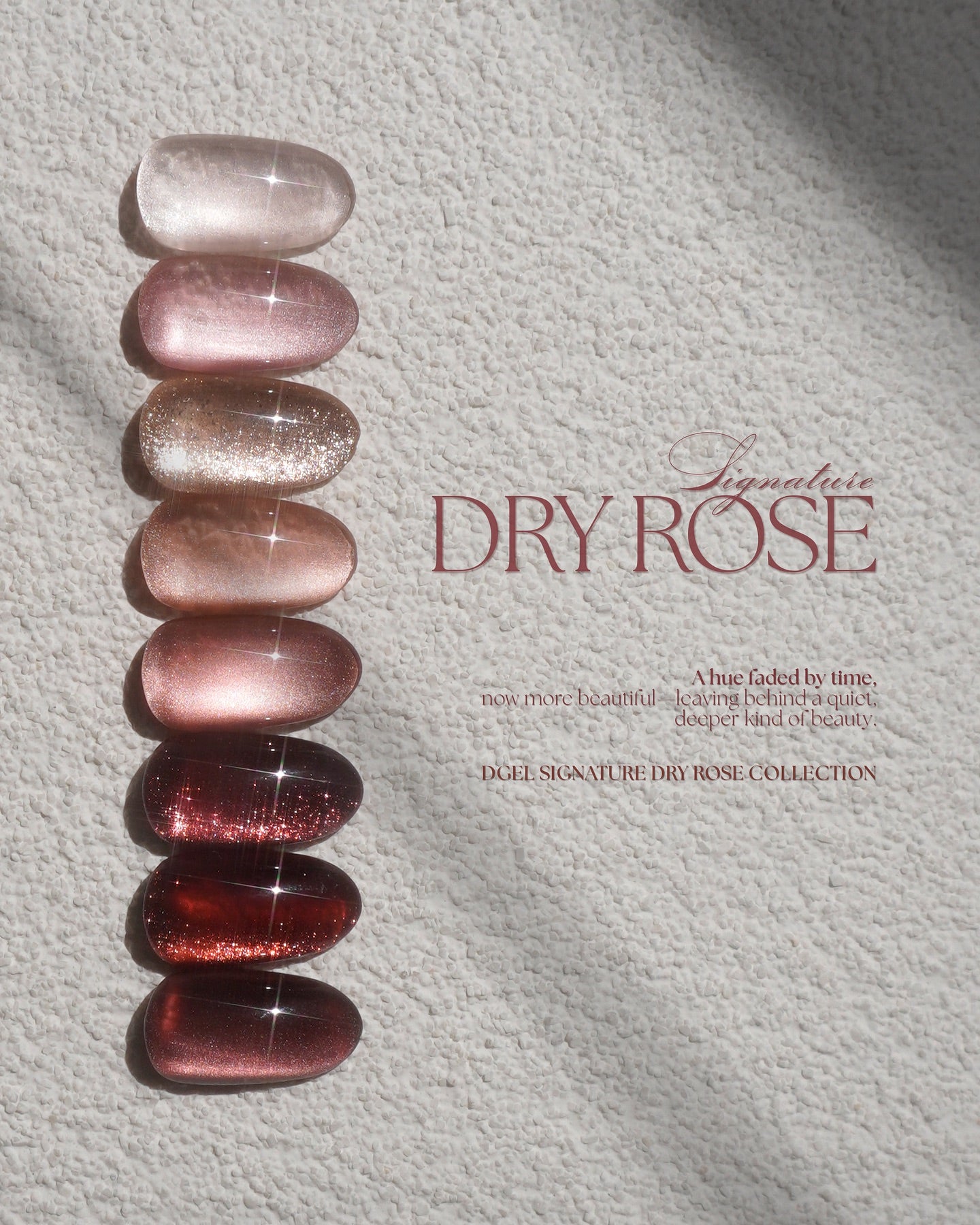 DGEL Signature Dry Rose Collection (Individual Colors/Set)