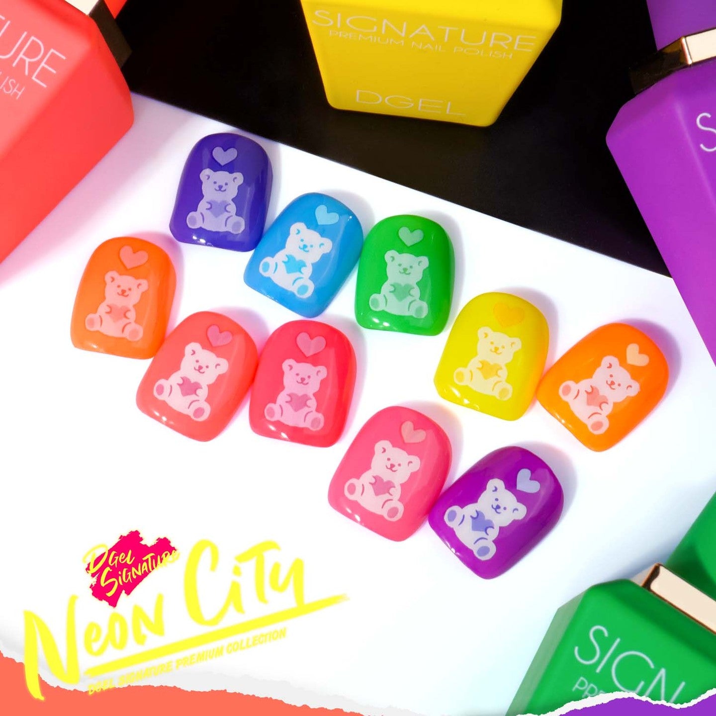 DGEL Signature Neon City Collection (Individual Colors/Set)