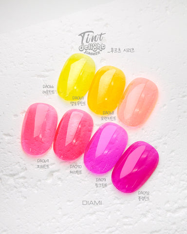 DIAMI Summer Tint Delight 2 - Fruits Series (DA066-072) - Mermaid Shell 001,002 + Chart