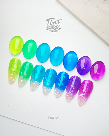 DIAMI Summer Tint Delight 2 - Marine Series (DA073-079) - Mermaid Shell 003,004 + Chart