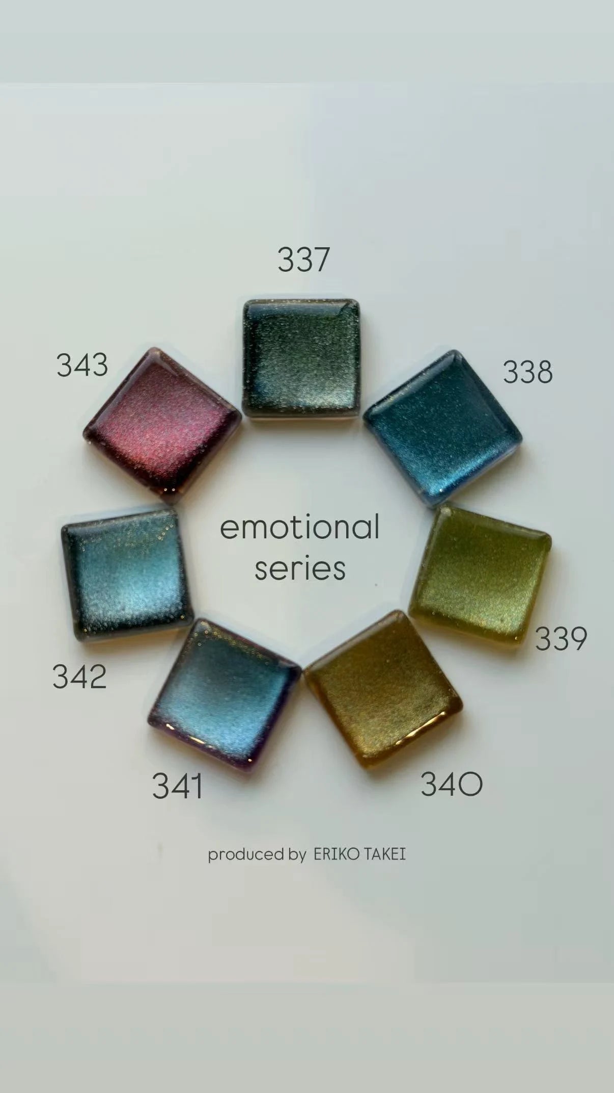 Tominail - TOMINAIL × ERIKO Emotional Series Magnet Color Set