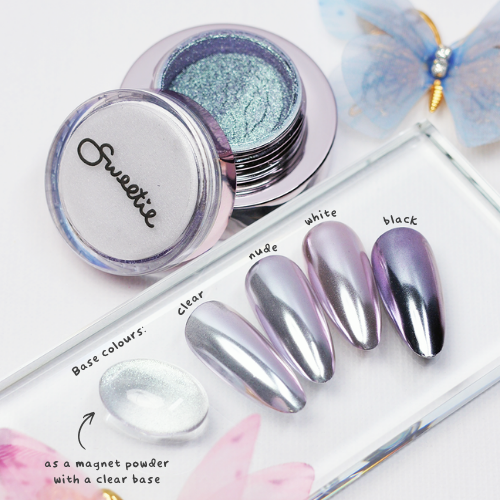 Sweetie Nail Supply - Fairy Chrome & Magnetic Powders (6 Types)