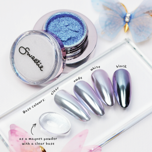 Sweetie Nail Supply - Fairy Chrome & Magnetic Powders (6 Types)