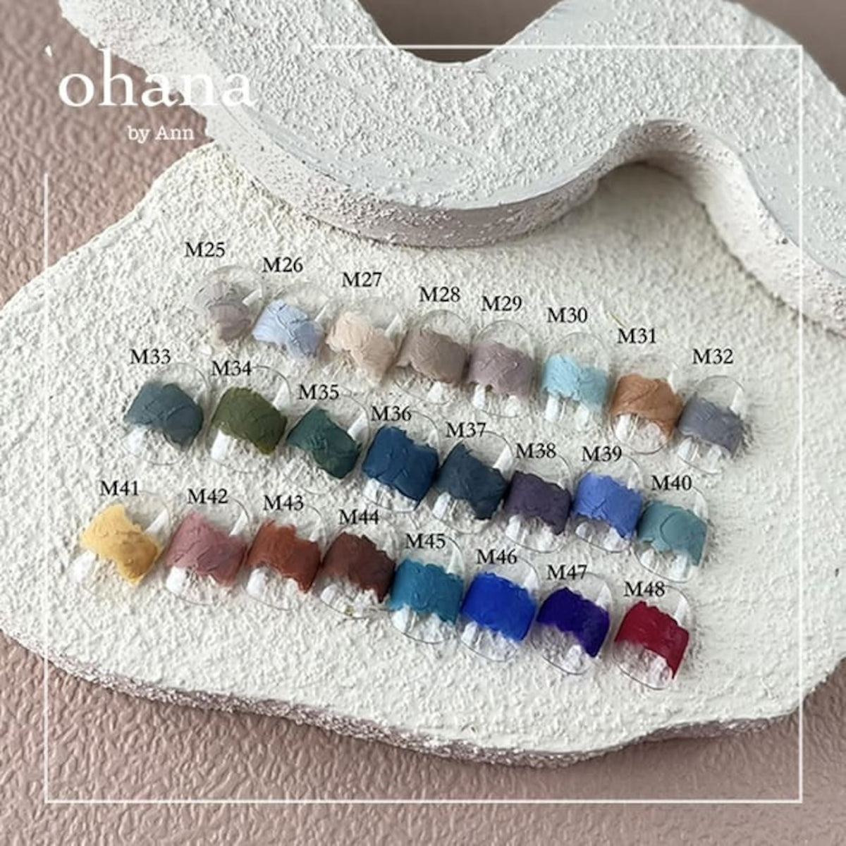 D.nail - Ohana Painter Gel Set 2 (M25-M48)