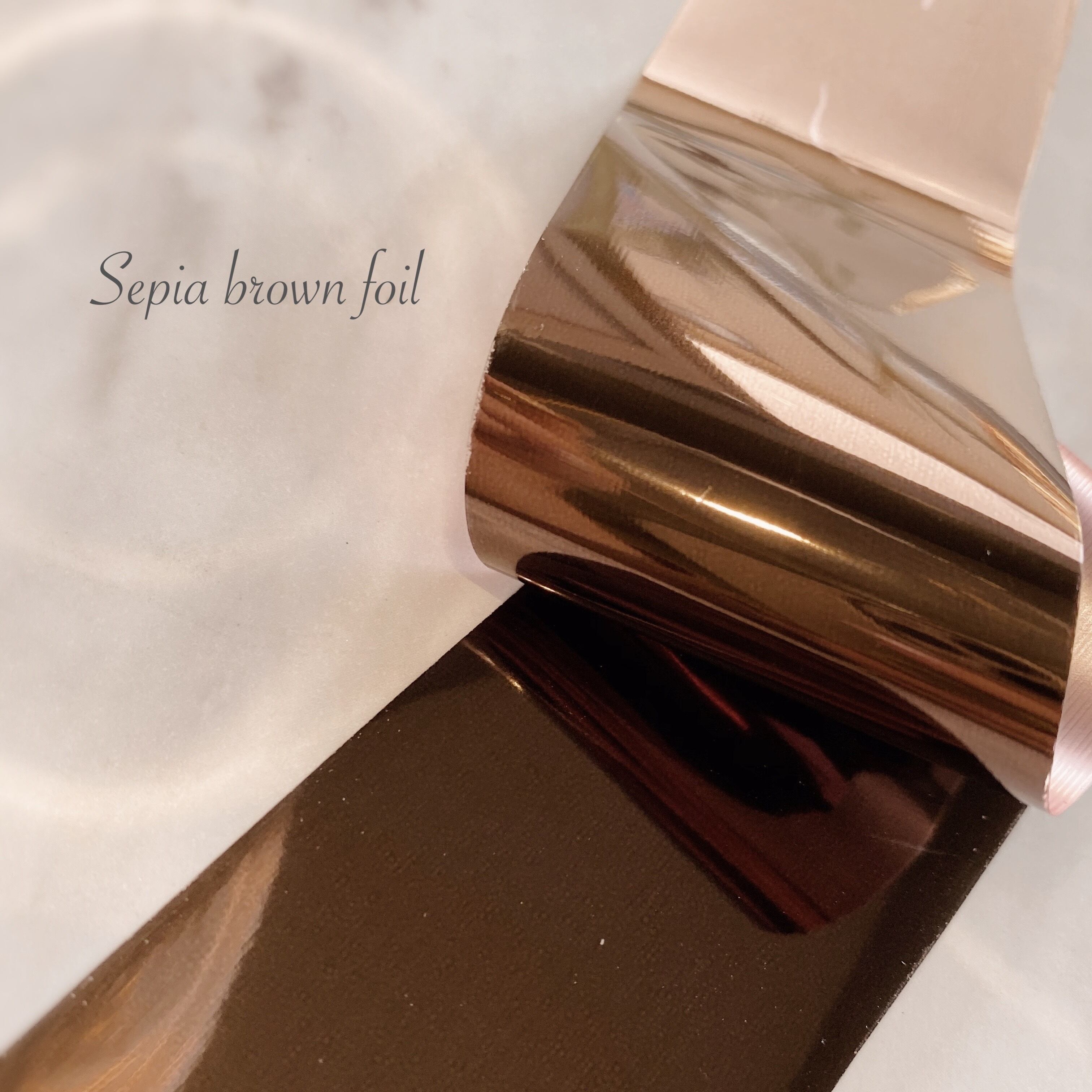 Atelier Novel - F628 Sepia Brown Foil