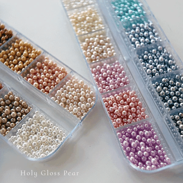 Bonniebee - Premium Pearl Holygloss 12-Piece Pearl Set