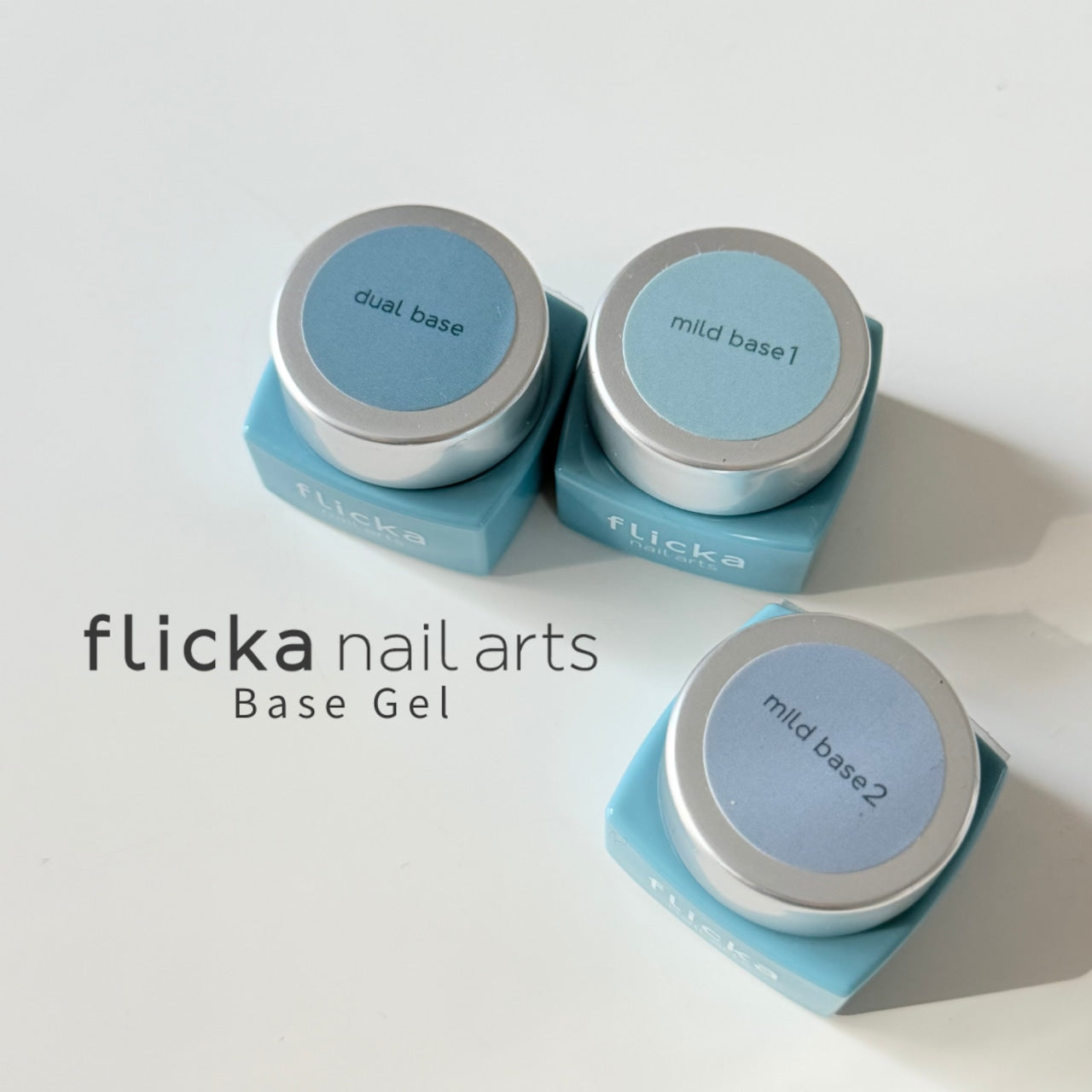 Flicka Nail Arts - Base Gels (3 types)