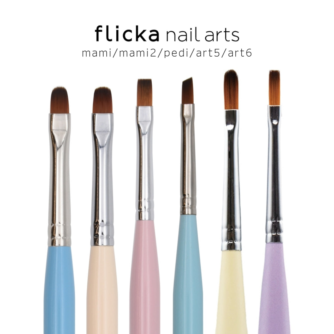 Flicka Nail Arts - Gel Brushes