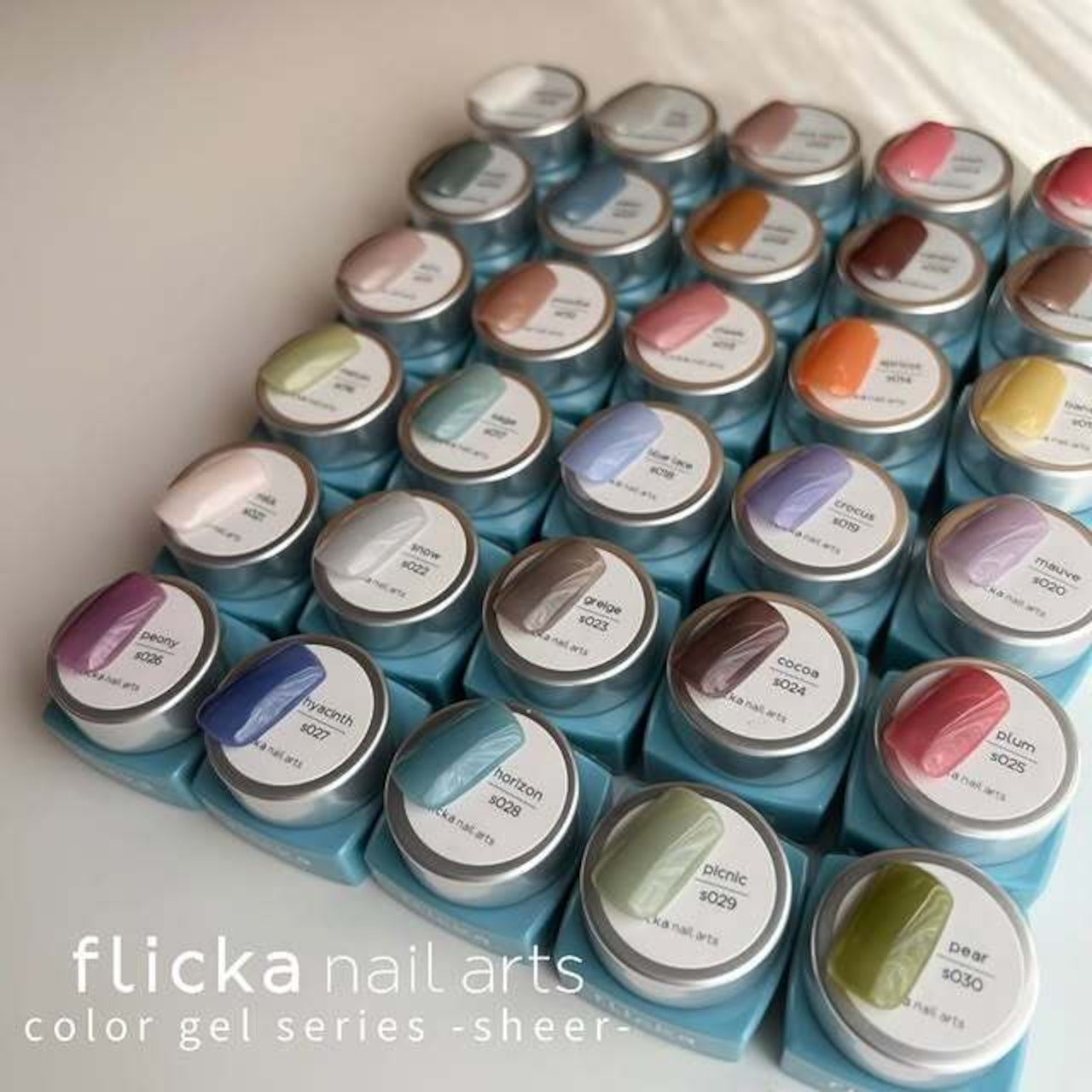Flicka Nail Arts - Sheer Gels