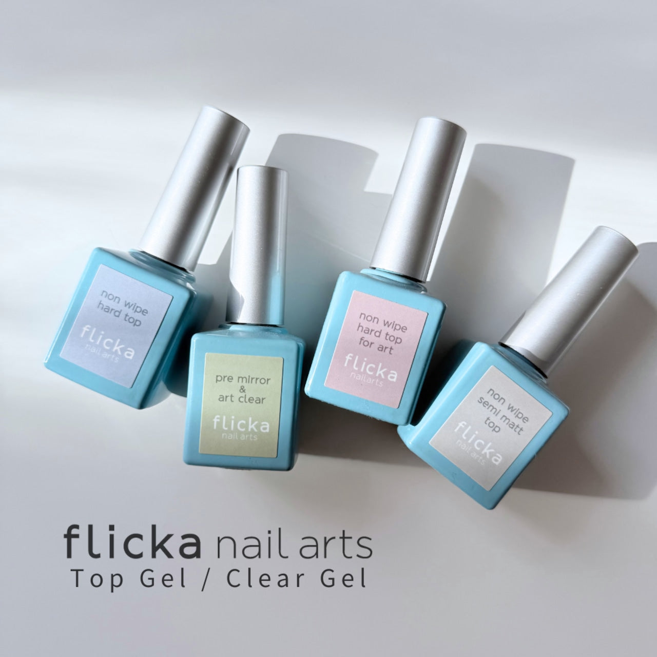 Flicka Nail Arts - Top Gels (4 types)