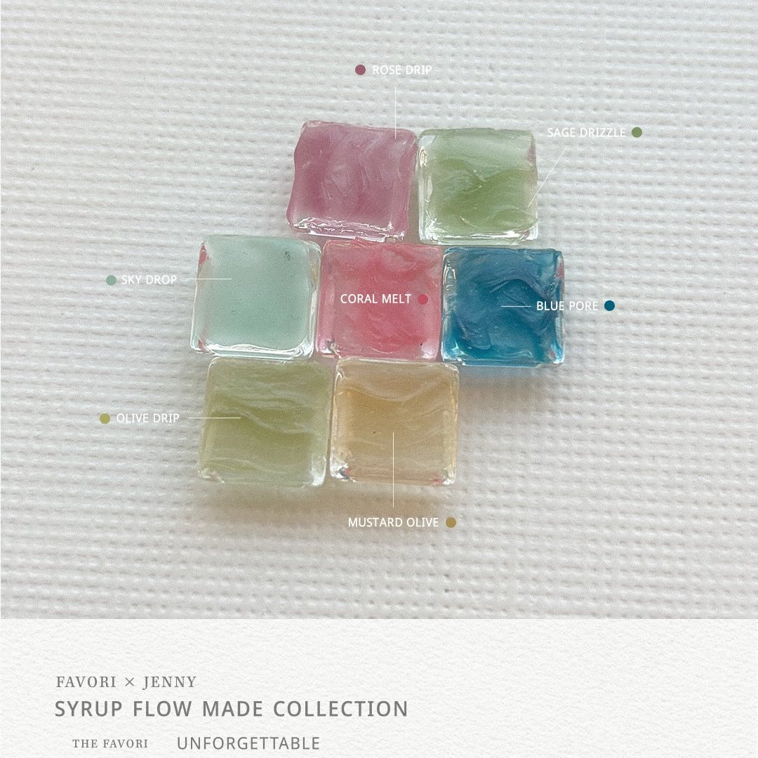 The Favori x Jenny - Syrup Flow Made Gel + Gift (Blue Pore)