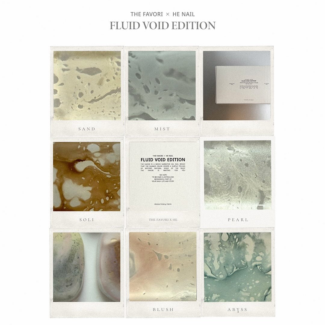 未使用　THE FAVORI × HE FLUID VOID EDITION The Favori x He_Nail - Fluid Void Edition