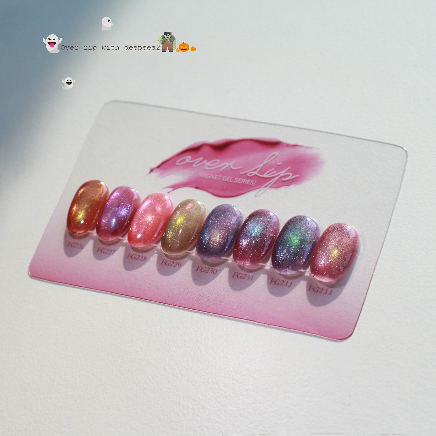 From The Nail - Over Lip Magnet Gel Series (FG.226 - 233)