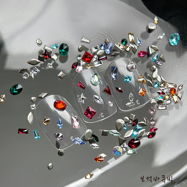 Bonniebee - Gem Stone Mix (100pcs)