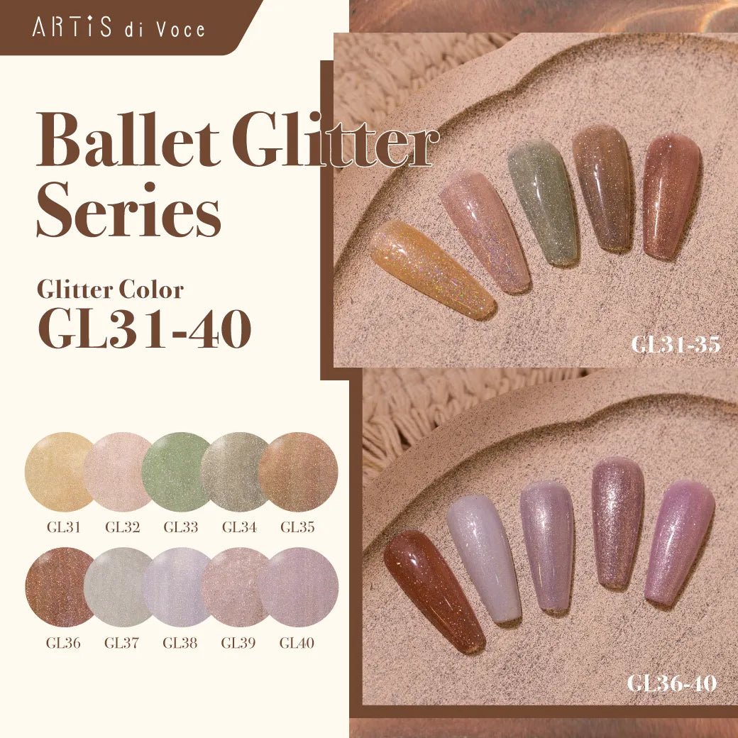 ARTiS di Voce - Ballet Glitter Series (GL31 - GL40)