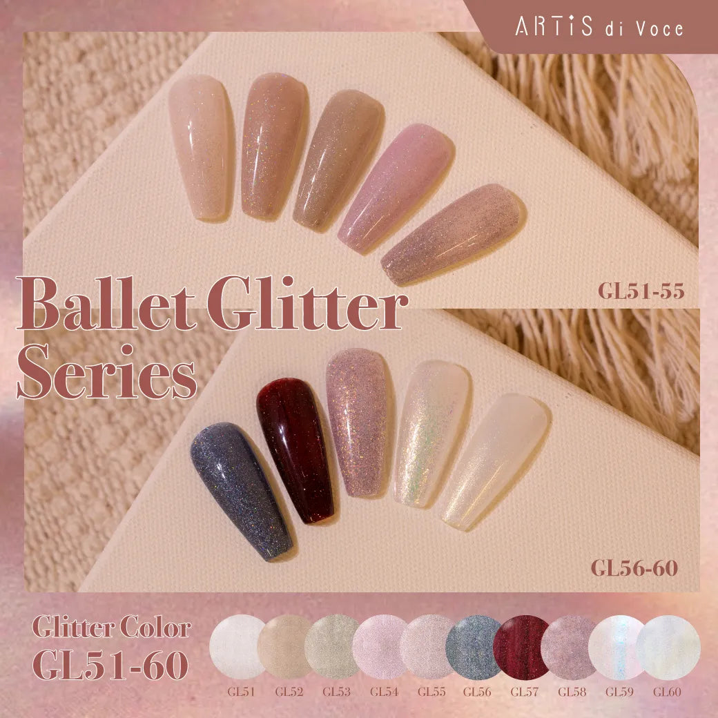 ARTiS di Voce - Ballet Glitter Series (GL51 - GL60)