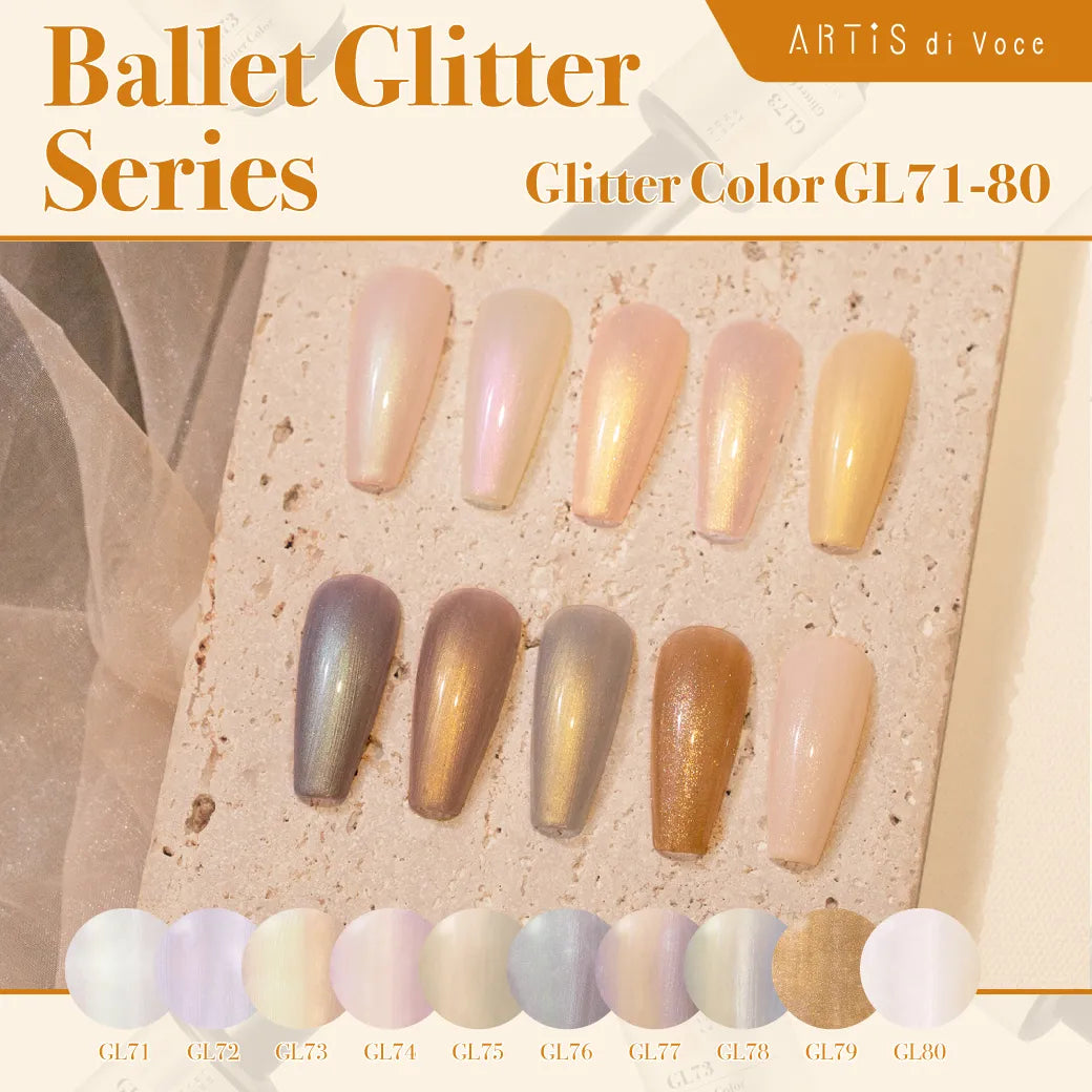 ARTiS di Voce - Ballet Glitter Series (GL71 - GL80)