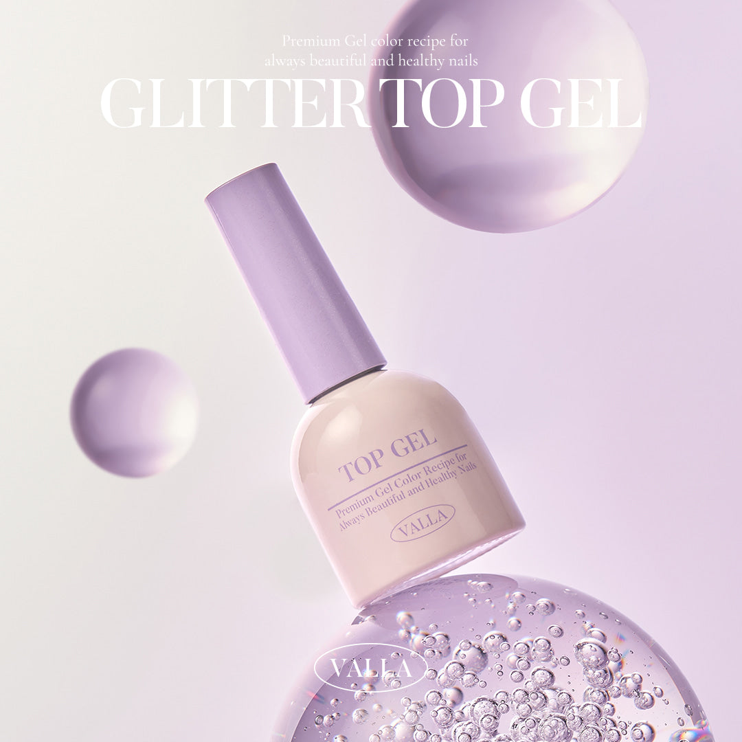VALLA - Glitter Top Gel