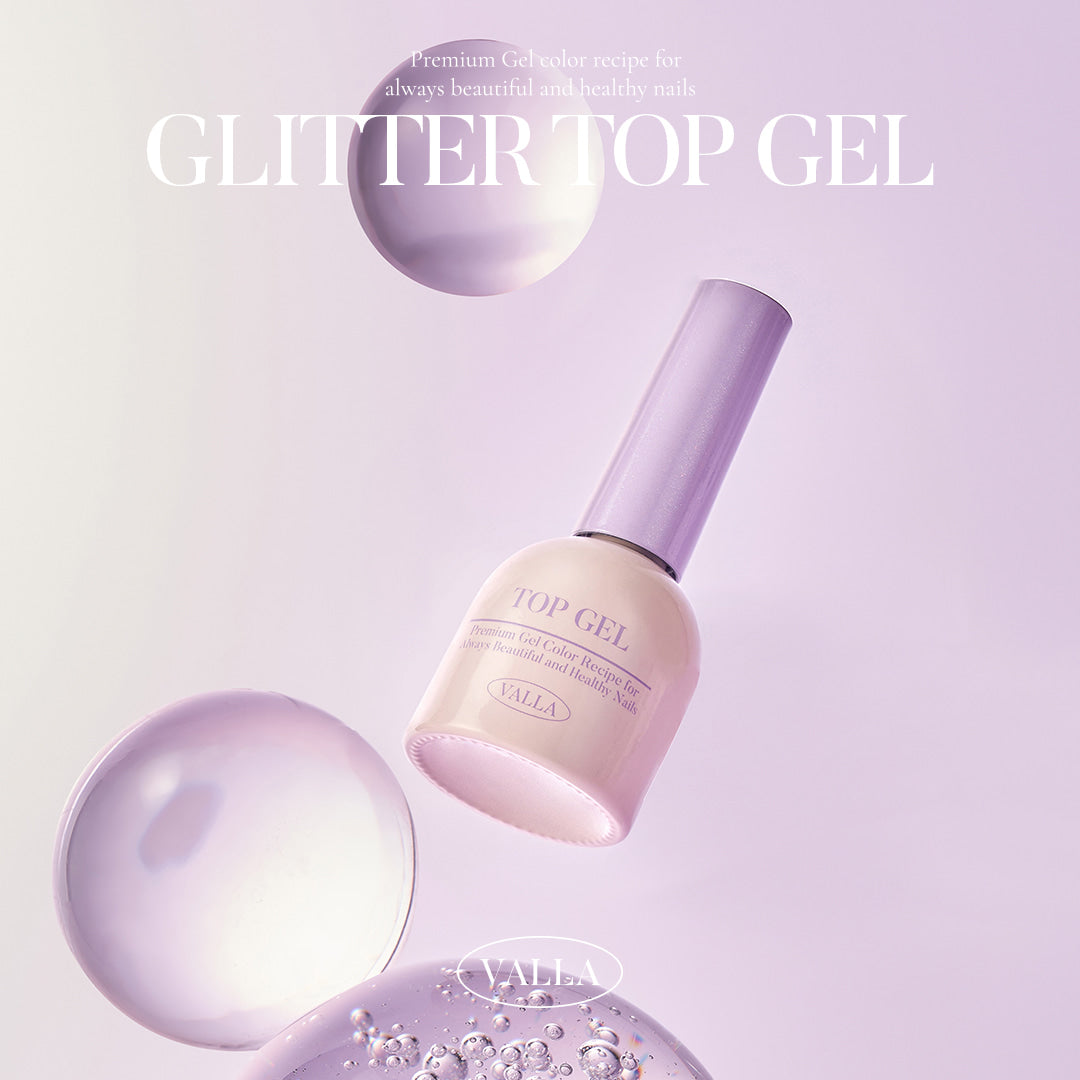 VALLA - Glitter Top Gel
