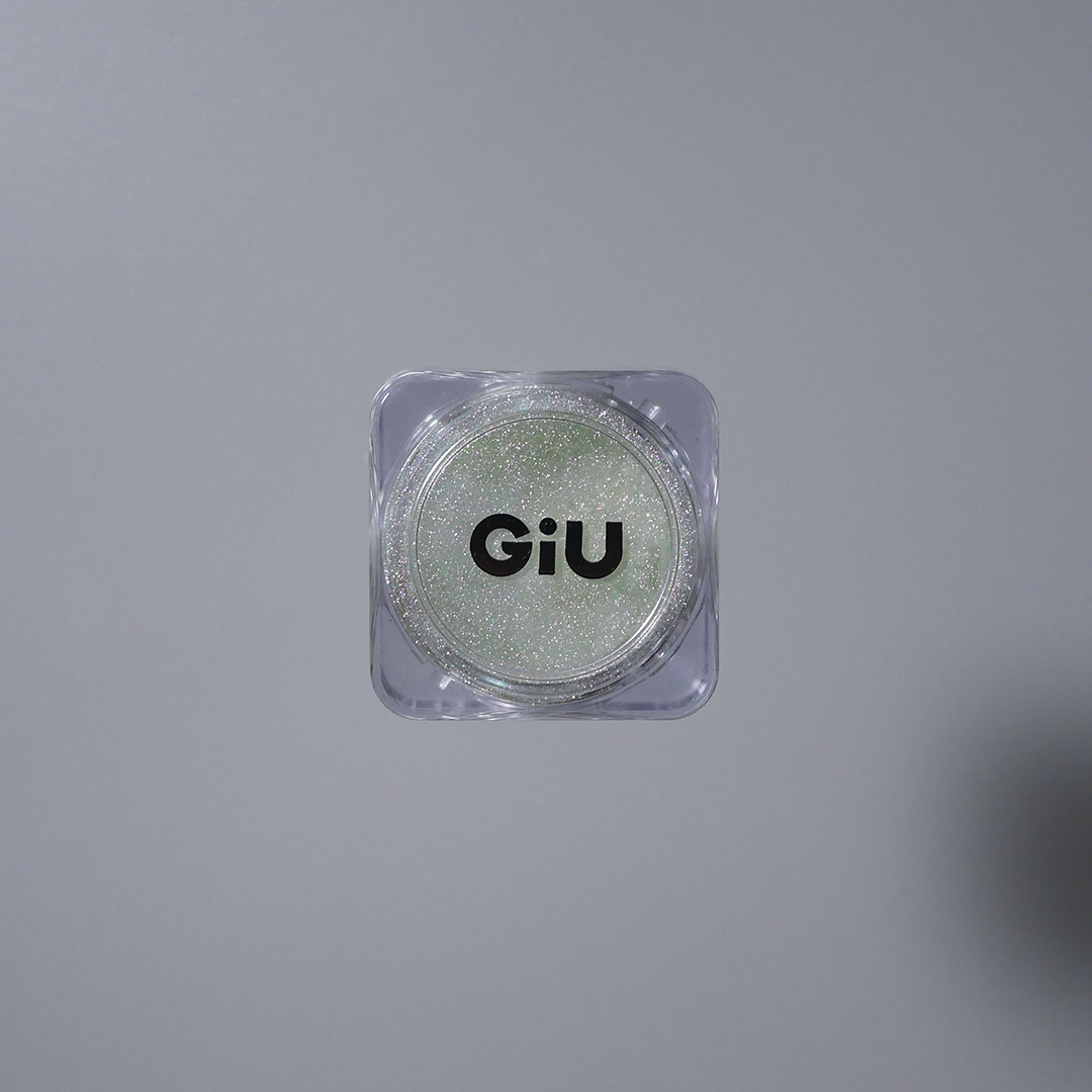Ungu Nails - GiU Pearl Aurora Powder (MABE Green)