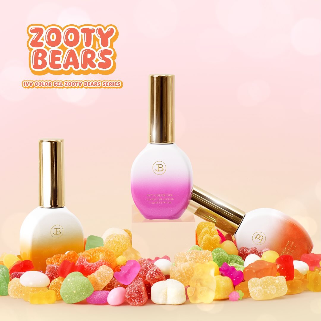 JIN.B Zooty Bears Gel Series