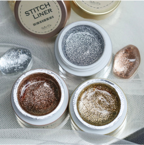 Stitch Liner Potted Gels - Rosegold