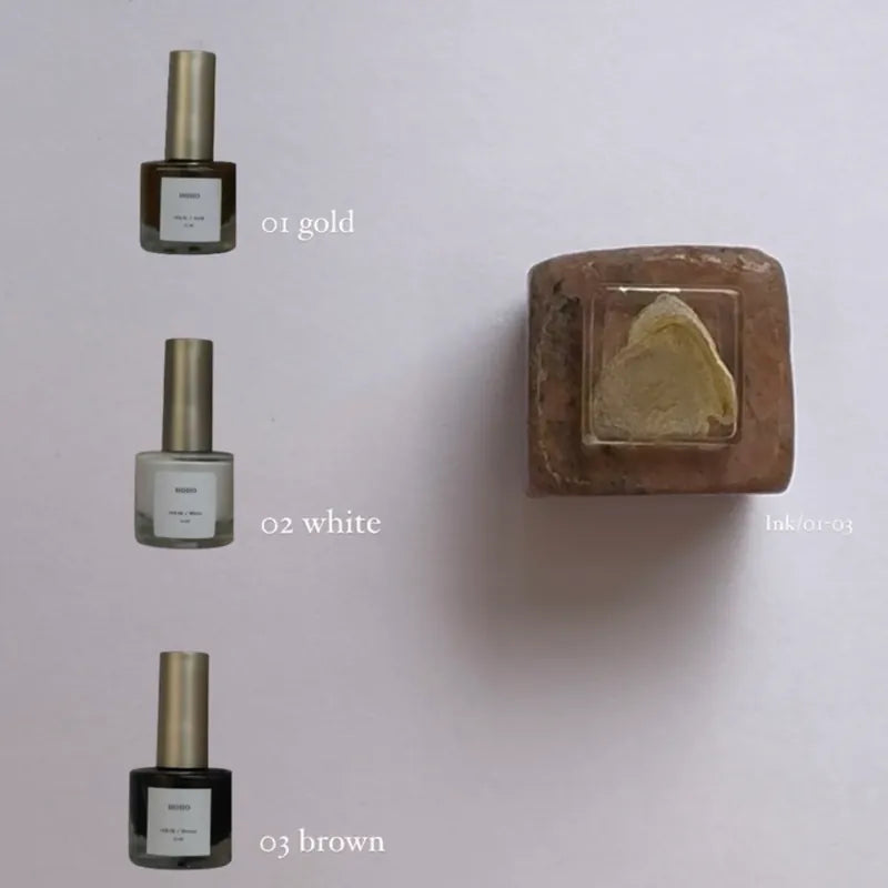 Hoho Nail - Ink Staining