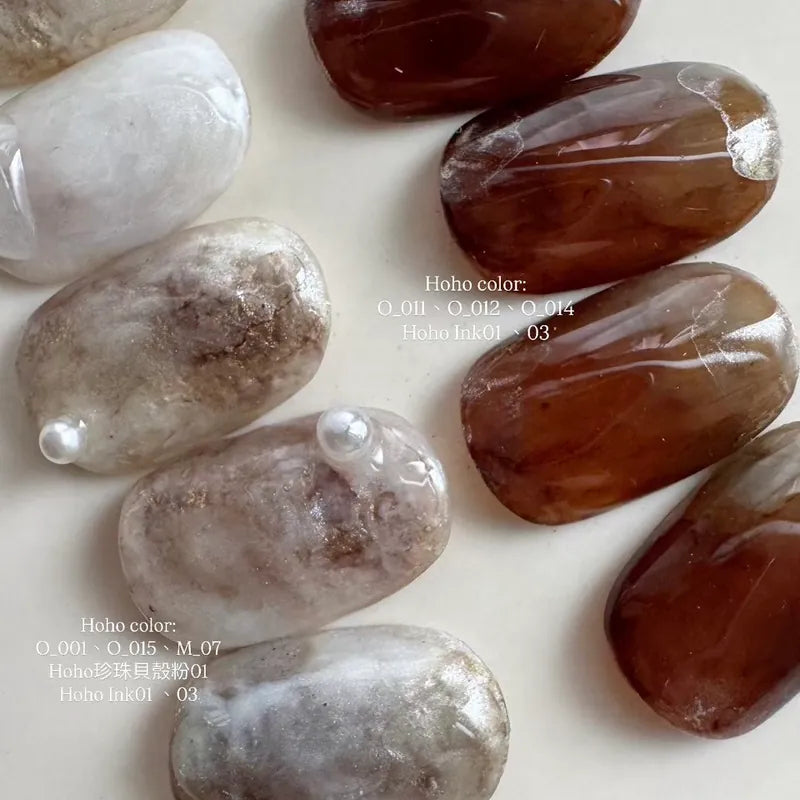 Hoho Nail - Ink Staining