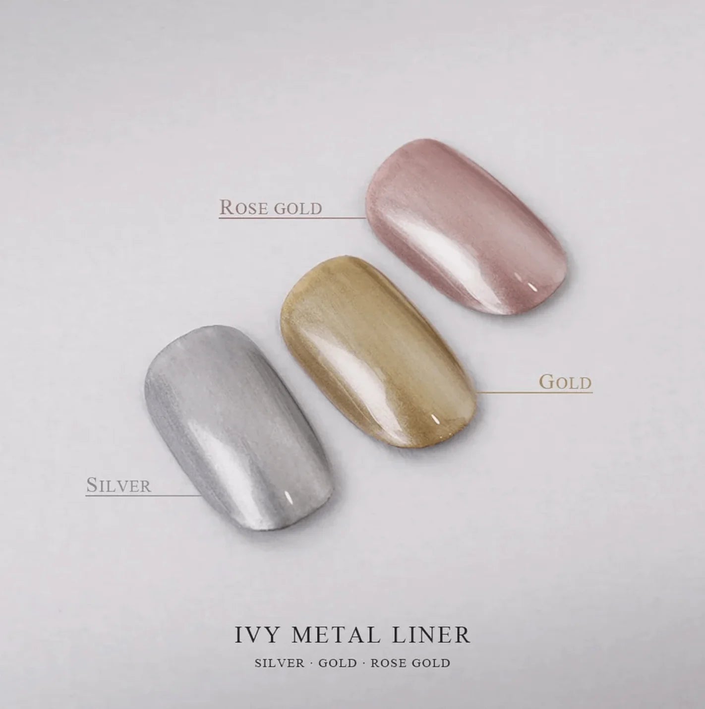 JIN.B IVY Vintage Metal Gel Liner (3 types - 11ml)