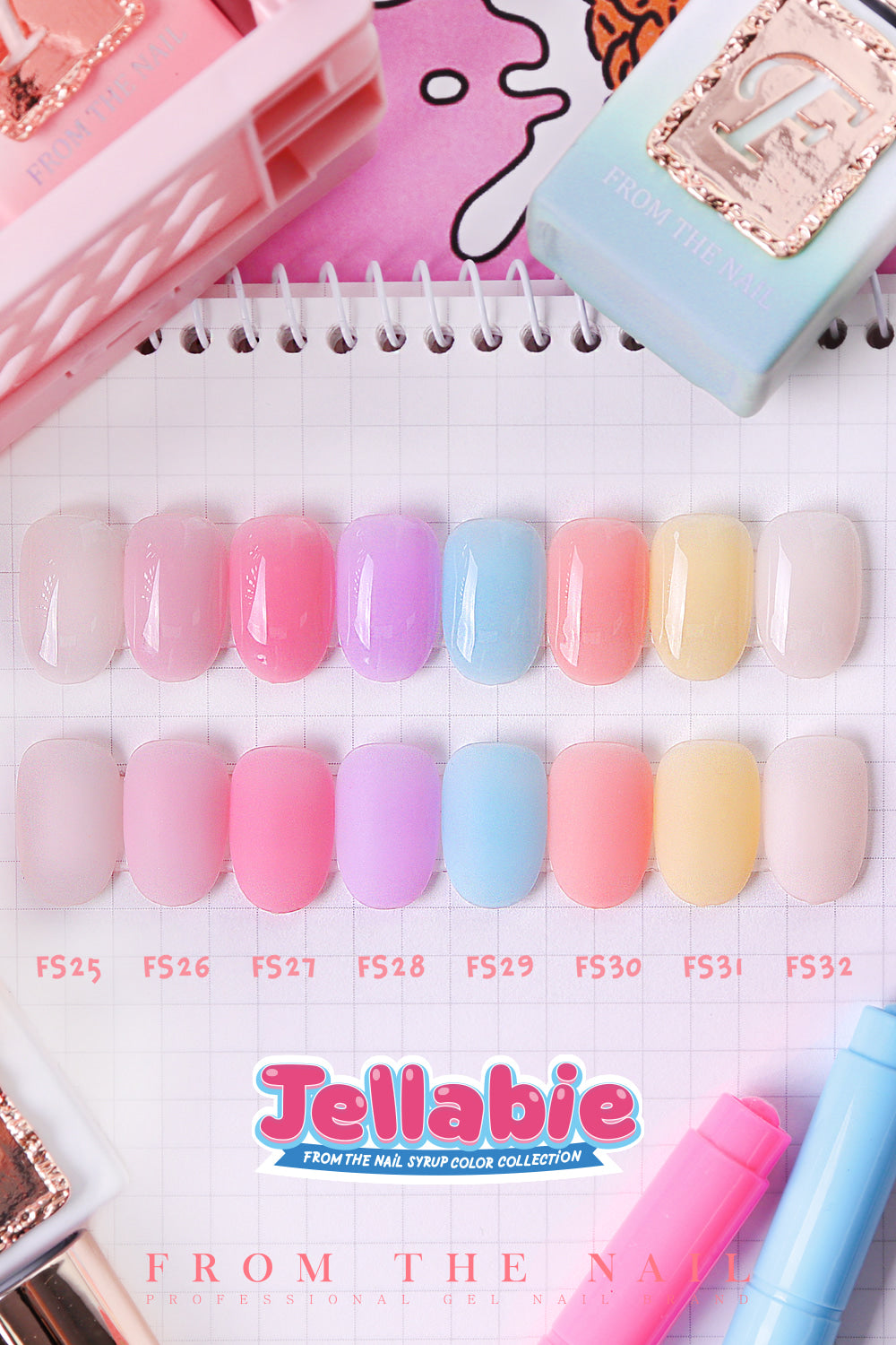 From The Nail - Jellabie Collection (FS.25-32)