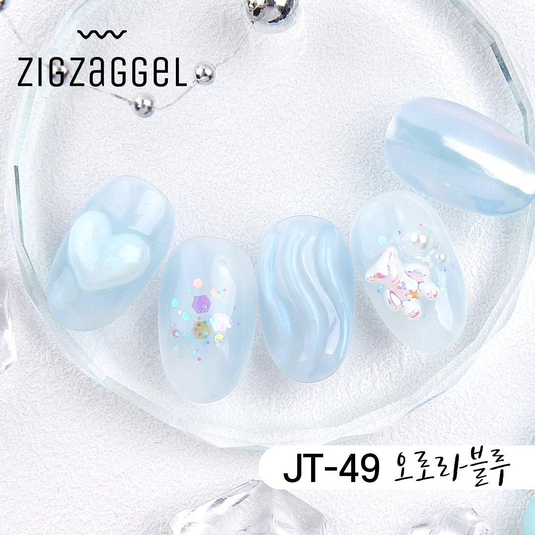 Jello Jello Zig Zag Gel JT-49 Aurora Blue (10g)