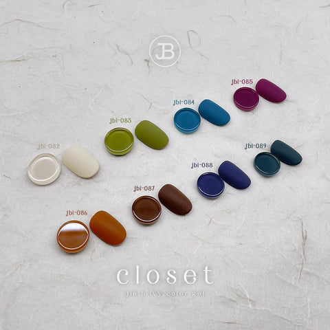 JIN.B - Closet Collection 8 Piece Color Gel