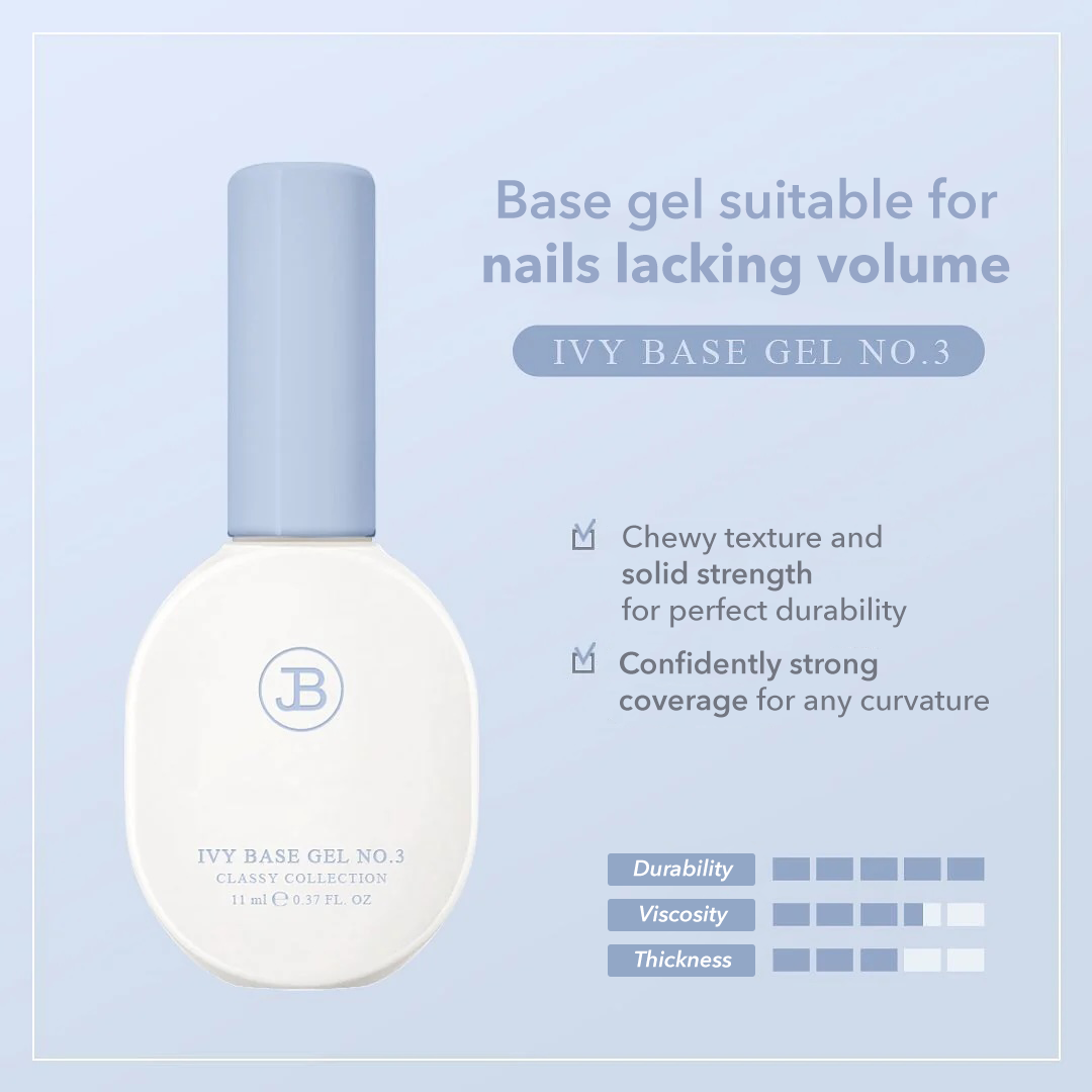 JIN.B - Ivy Base Gel (3 Types)