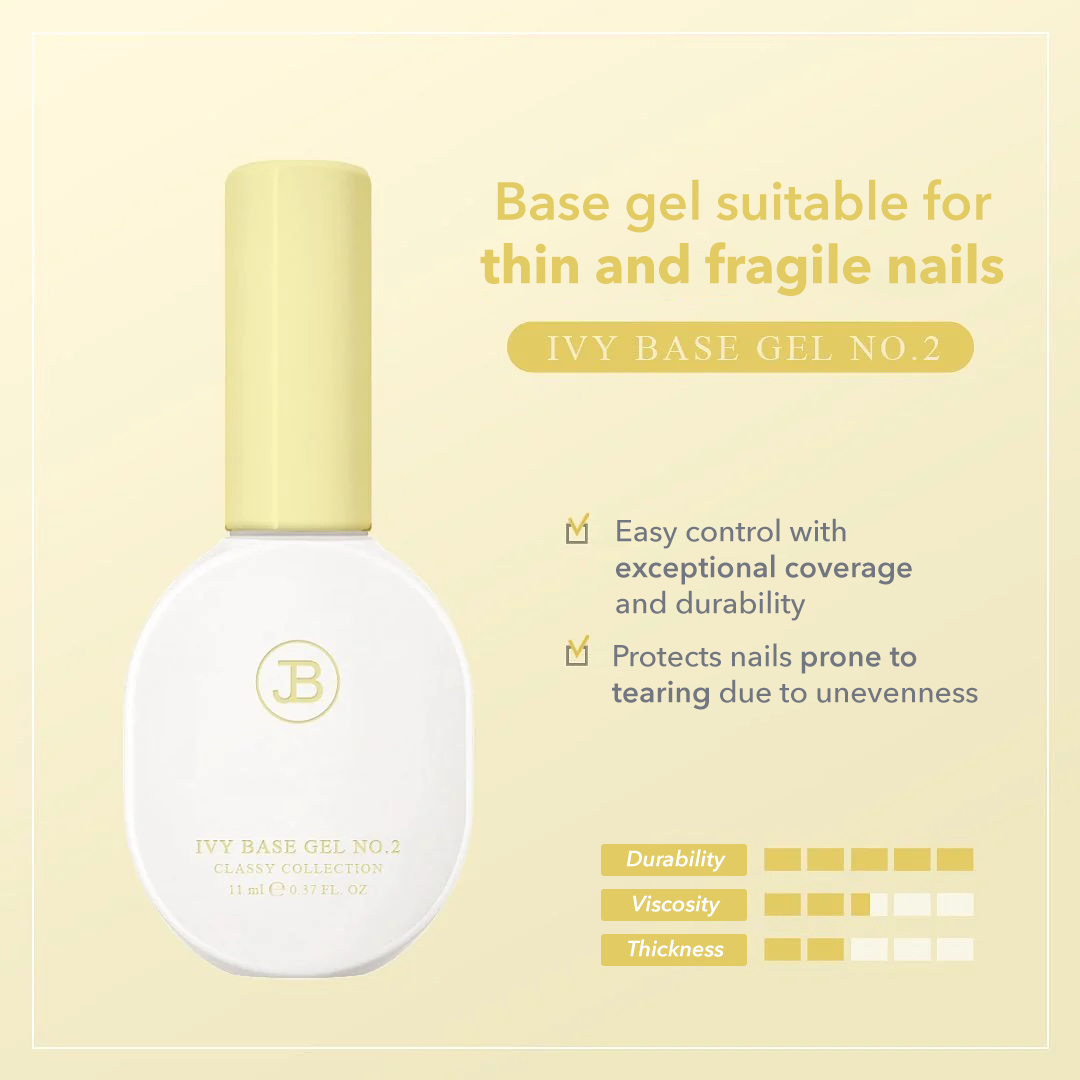 JIN.B - Ivy Base Gel (3 Types)